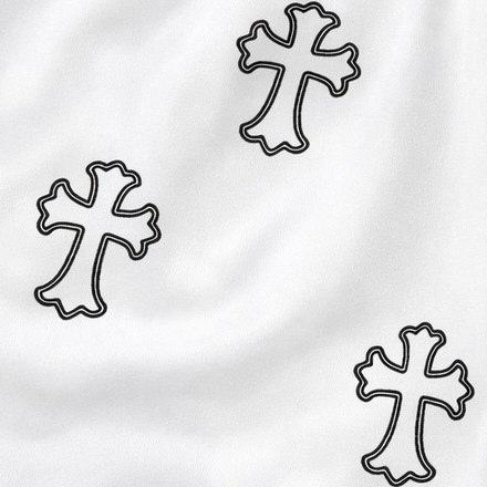 Close-up of RF-Wear Women's Cross 3.0 Shorts in White