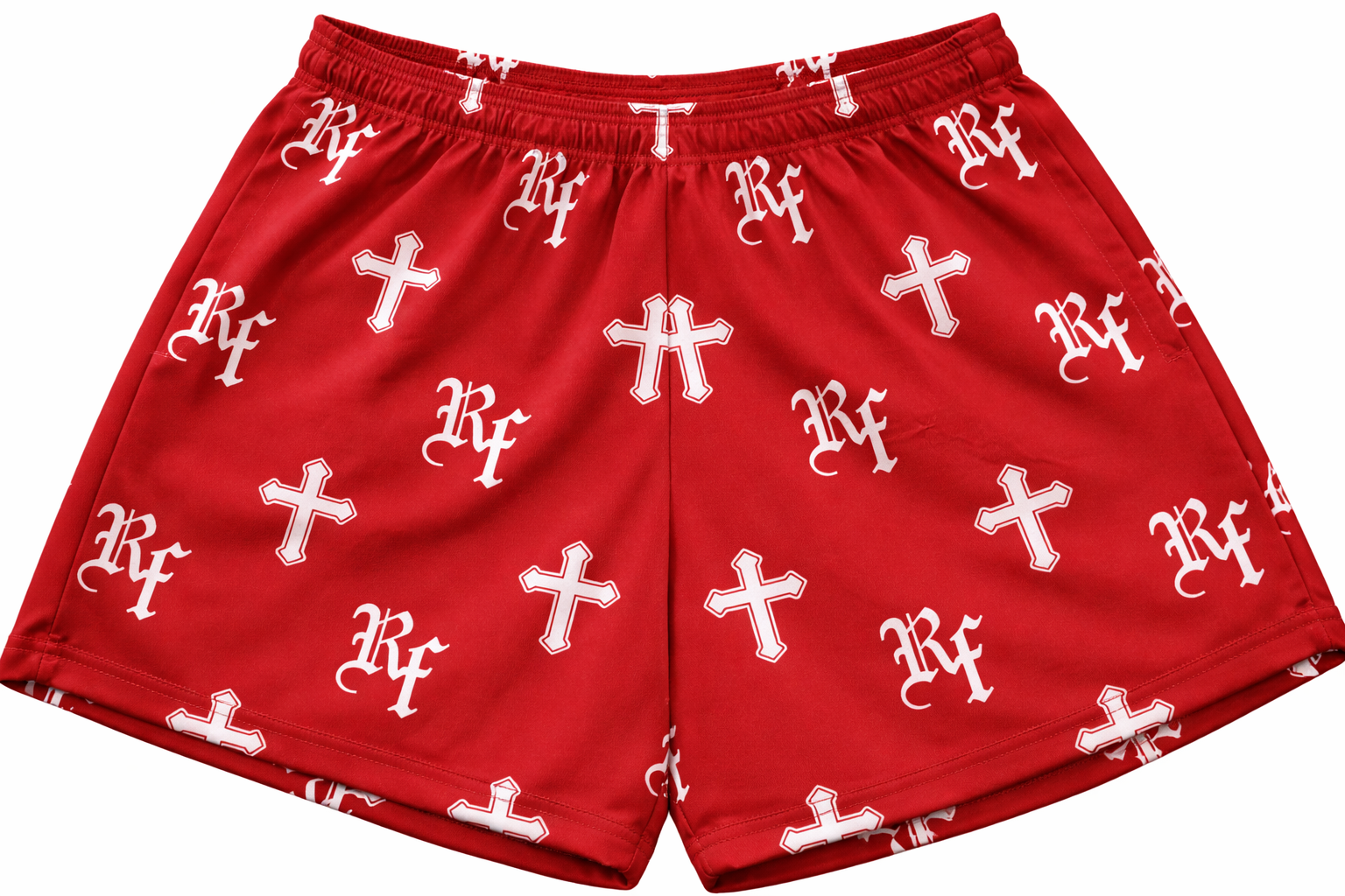 RF-Wear Women's Cross Shorts in Red