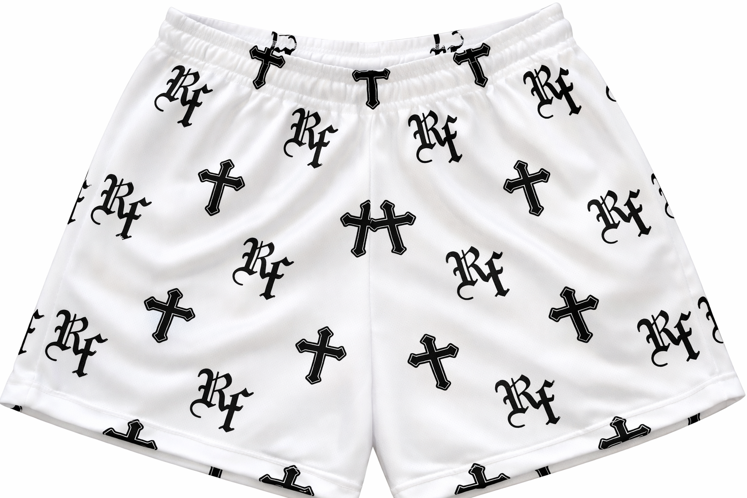 RF-Wear Women's Cross Shorts in White