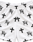 RF-Wear Women's Cross Shorts in White