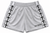 RF-Wear Women's Cross Trim Shorts in Grey