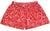 RF Wear Women's Floral Rose Shorts - Red - Front