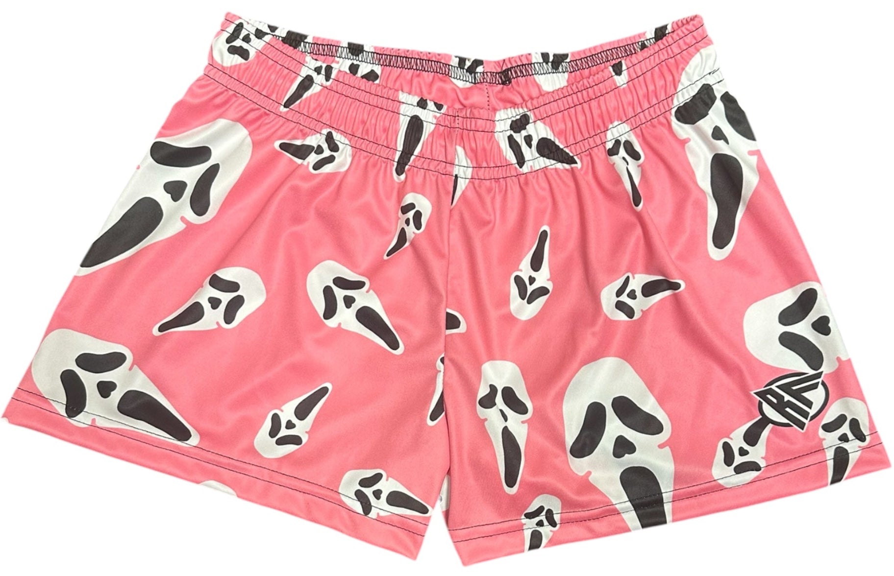 RF Wear Womens Ghost Shorts - Pink - Front View