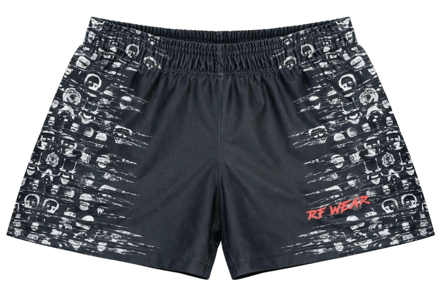 RF-Wear Women's Horror Faces on Sides in Black