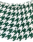 RF-Wear Women's Houndstooth Shorts - Green/White