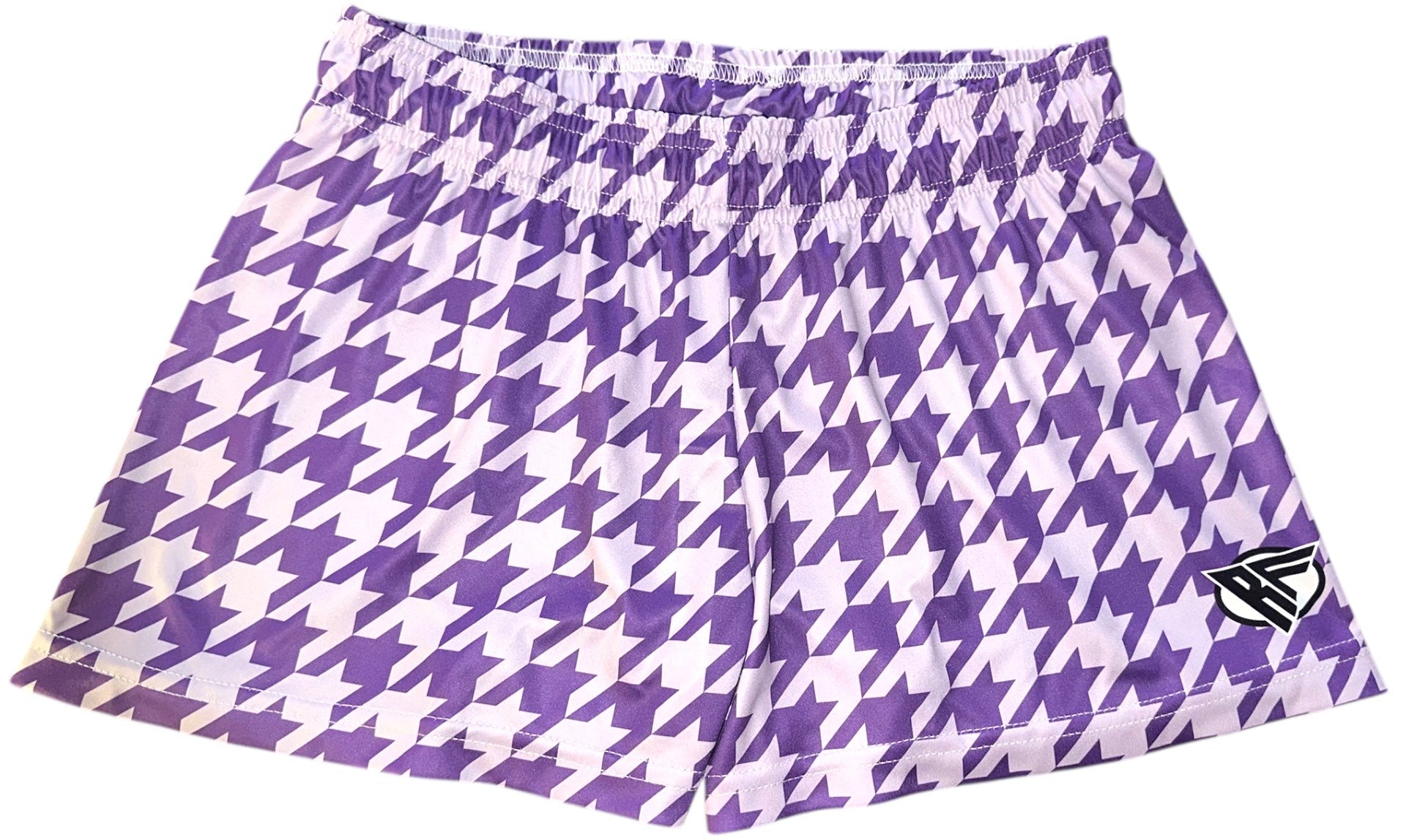 RF-Wear women's houndstooth shorts in Lavender