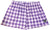 RF-Wear women's houndstooth shorts in Lavender