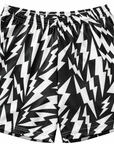 RF-Wear Women's Lightning Bolt Shorts in Black/White