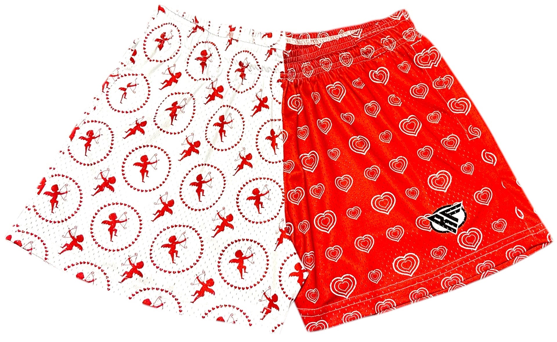 RF-Wear Women's Mesh Split Cupid Pocket Shorts