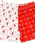 RF-Wear Women's Mesh Split Cupid Pocket Shorts