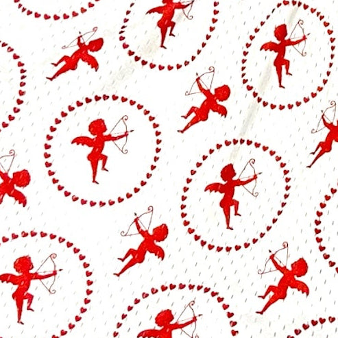 Close-up of RF-Wear Women's Mesh Split Cupid Pocket Shorts, Right Side