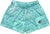RF Wear Women's Bandana Mismatch Pocket Shorts - Teal