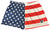 RF Wear Women's Patriotic Flag Shorts - Red/White/Blue 