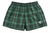 RF-Wear Women's Plaid Shorts in Green