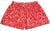RF-Wear Women's Rose Shorts in Red/White 