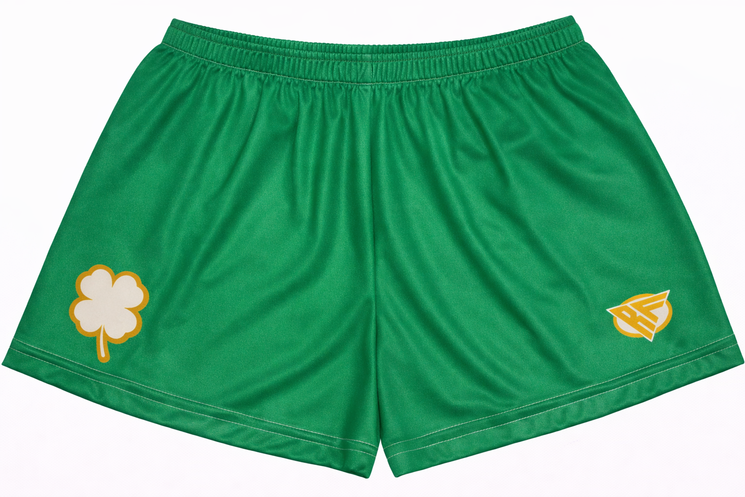 RF-Wear Women's Shamrock Shorts in Green