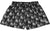 RF-Wear Women's Skull Shorts 2.0 in Black/Grey