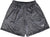 RF-Wear women's black snakeskin shorts