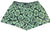 RF-Wear Women's Snakeskin Shorts in Green