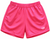 RF-Wear Women's Solid Color Shorts in Fuchsia