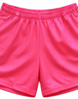 RF-Wear Women's Solid Color Shorts in Fuchsia
