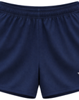 RF-Wear Women's Solid Color Shorts in Navy
