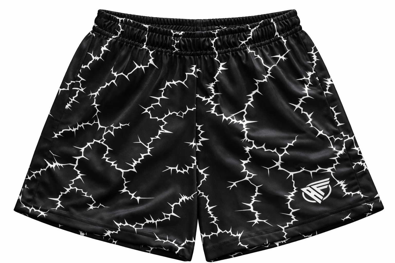 RF-Wear Women's Sparks Shorts in Black/White