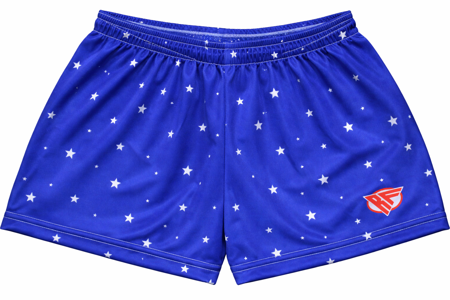 RF-Wear Women's Star Shorts in Blue