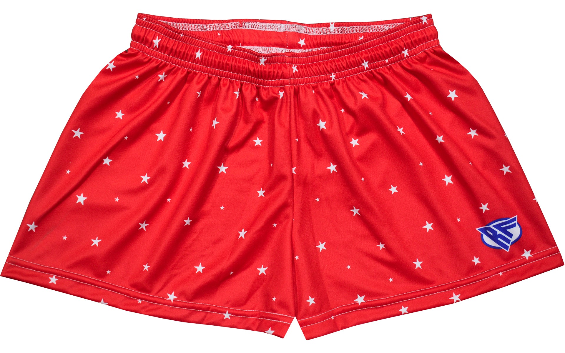 RF-Wear Women's Star Shorts in Red
