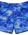 RF-Wear Women's Starry Night Shorts in Blue