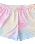RF-Wear Women's Tie Dye Shorts in Multicolors