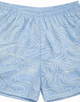 RF-Wear Women's Topography Shorts in Sky-Blue