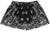 Women's Bandana Shorts - Black/White