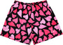 SAMPLE RF Mesh Black Heart Shorts - XL (7 Inch)