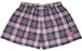 RF Women's Tartan Plaid Shorts - Black/Pink