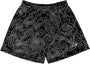 SAMPLE RF Mesh Black Topography Shorts - XXL (5 Inch)