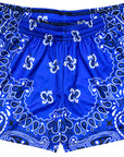 RF Women's Bandana Shorts - Blue