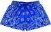 RF Women's Bandana Shorts - Blue