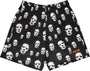 RF Men's Mesh Boogeyman Faces Shorts  - Black/White