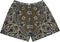 Men's Mesh Bandana Shorts - Brown/White