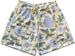 RF Mesh Carnation Shorts - Cream/Blue