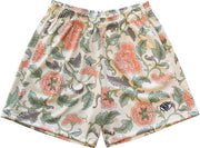 RF Mesh Carnation Shorts - Cream/Peach