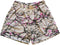 Men's Mesh Blossom Shorts - Cream/Pink