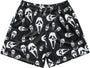 RF Men's Mesh Ghost Shorts - Black/White