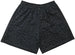 RF Mesh Leopard Shorts - Black