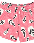 RF-Wear Men's Ghost Faces Shorts in Pink