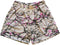 RF-Wear Men's Mesh Blossom Shorts in Cream/Pink