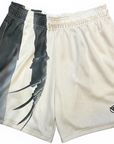 RF-Wear Men's Mesh Horror Freddy 2.0 Shorts in White 