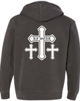 RF Wear Cross Hoodie - Pepper