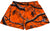 Women's Tree Camo Shorts - Orange